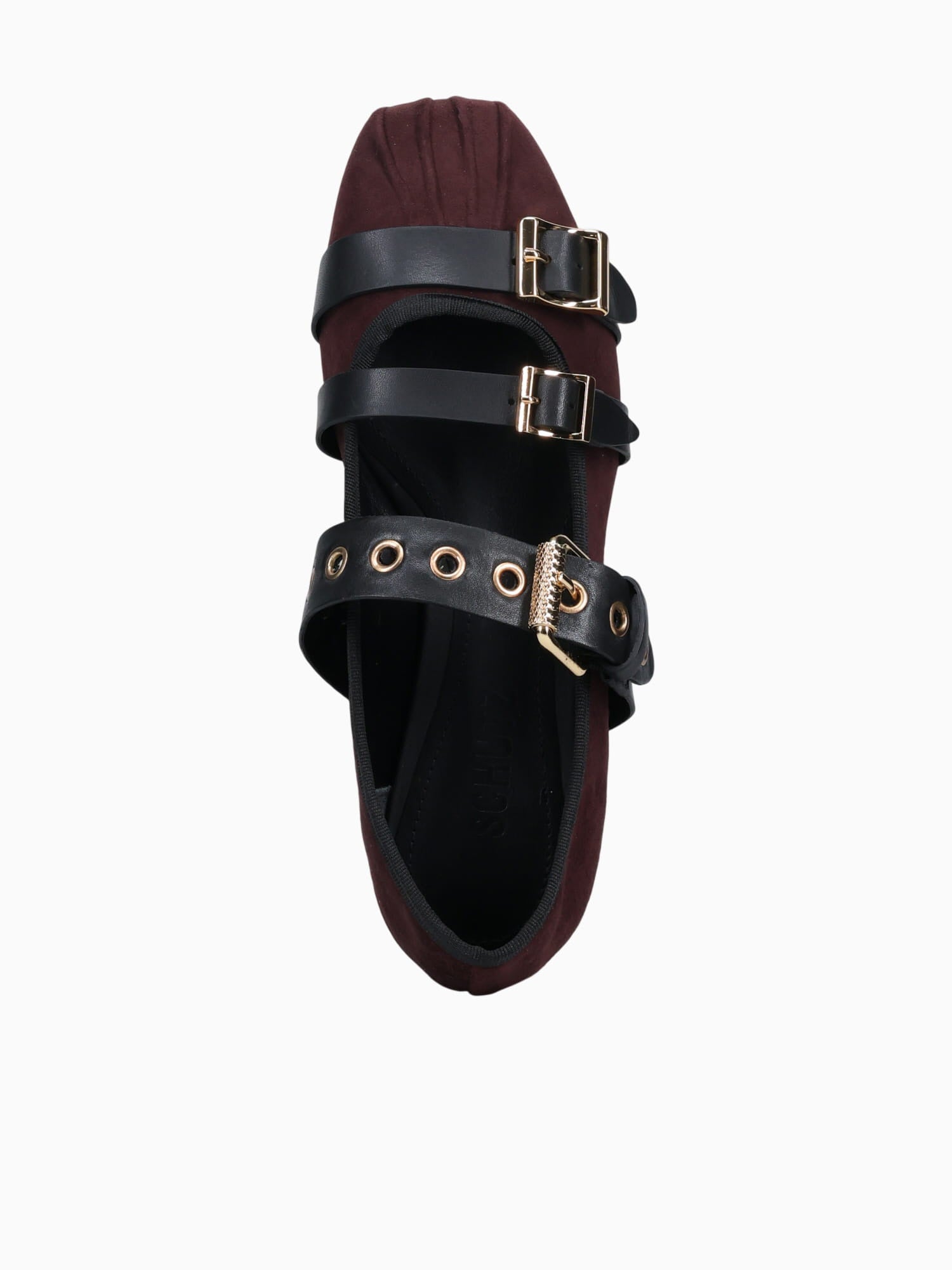 Sevyn Maplewood Black Suede Leather Black / 5 / M