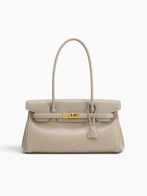 Yara Shoulder Bag Gray Apricot Grey