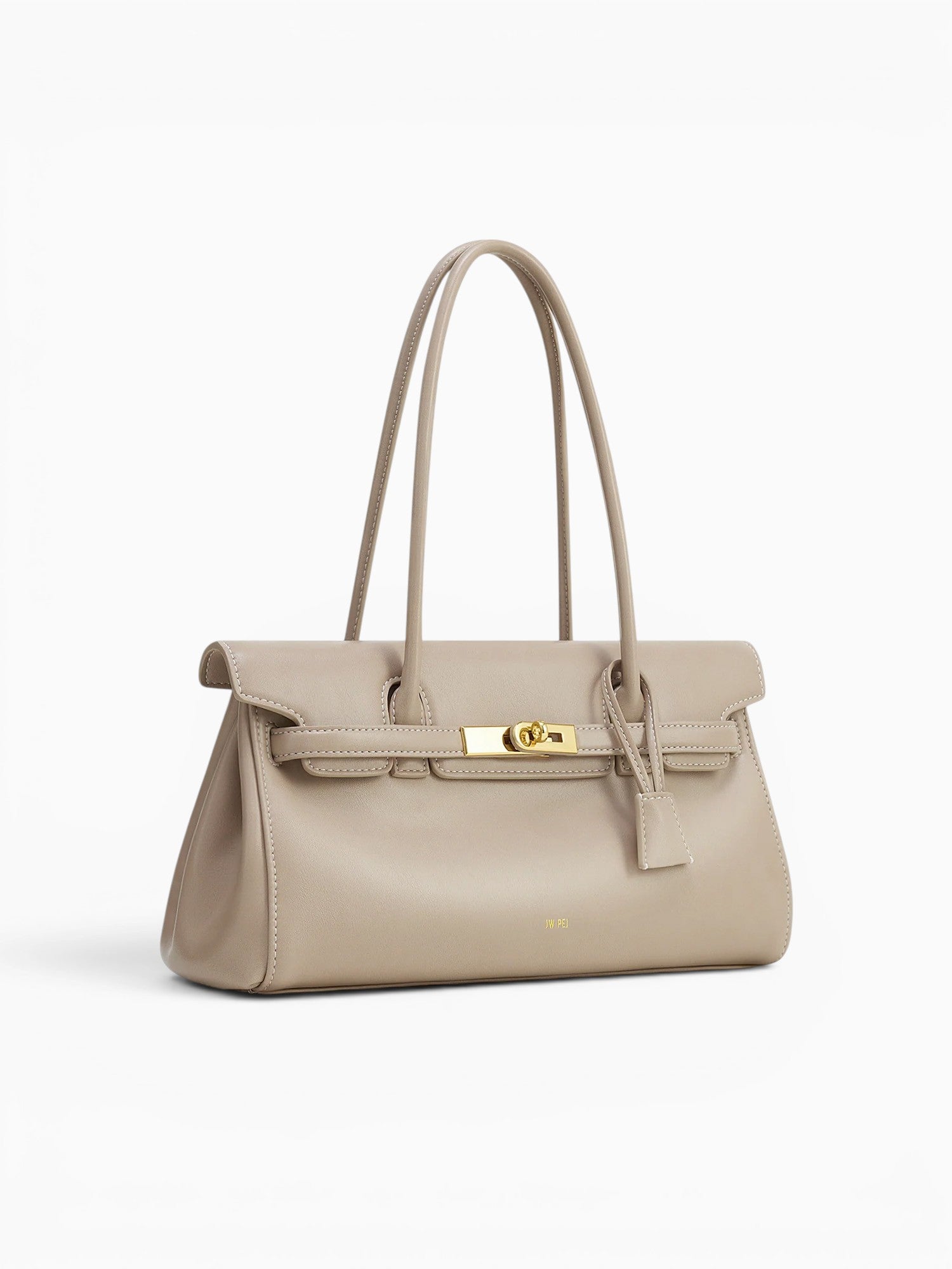 Yara Shoulder Bag Gray Apricot Grey