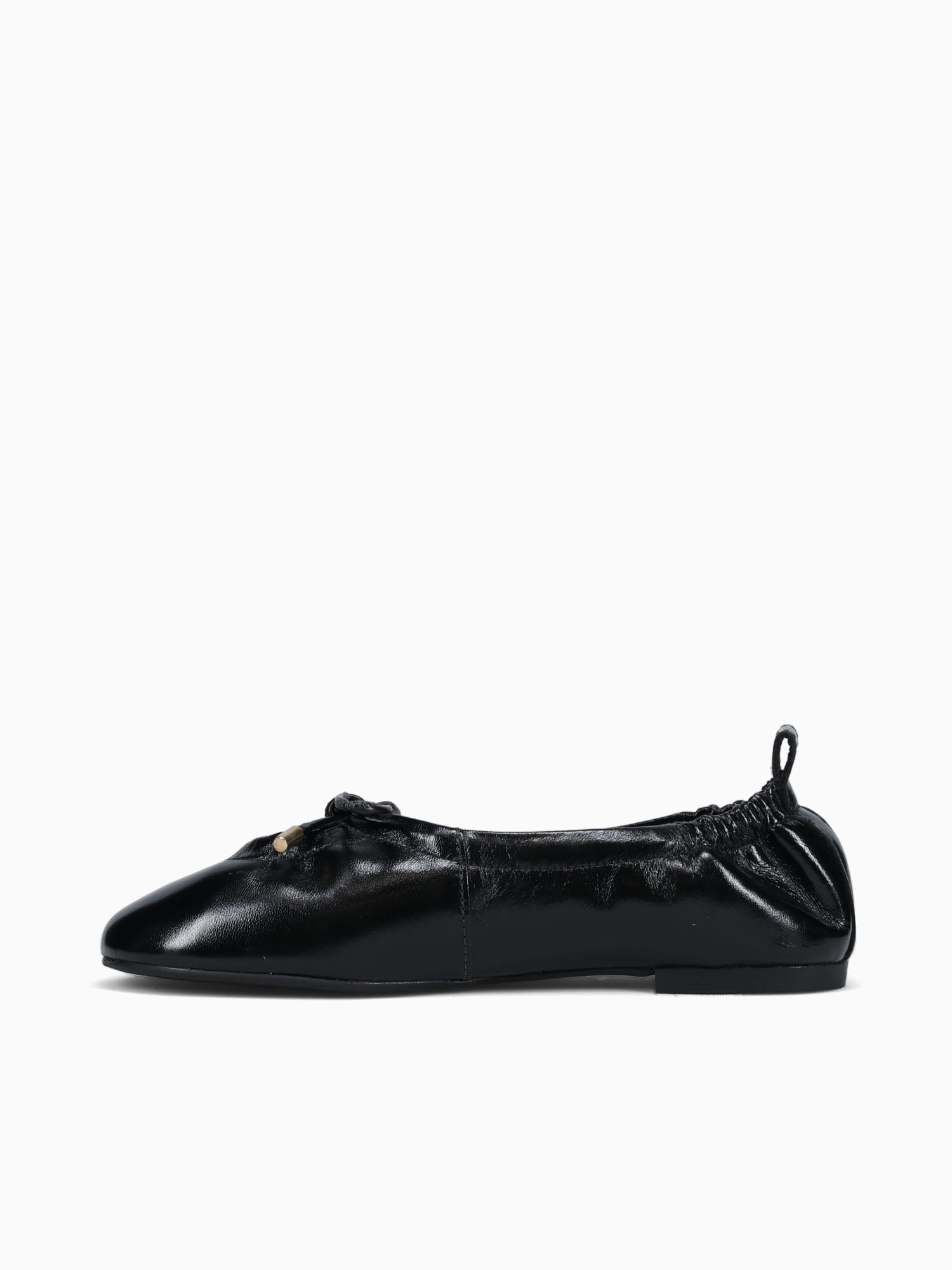 Audrey Black Leather Black / 5 / M