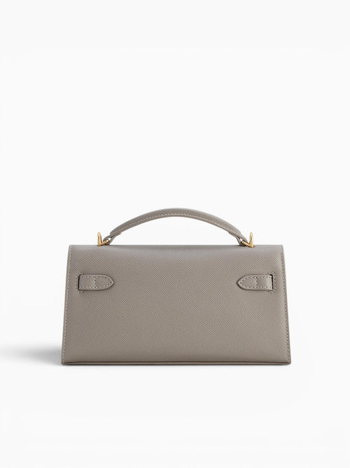 Noor Top Handle Elephant Grey Grey