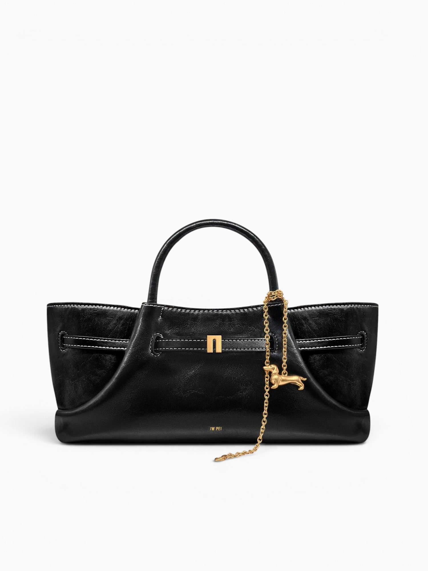 Maeve Dashshund Tote Black Black