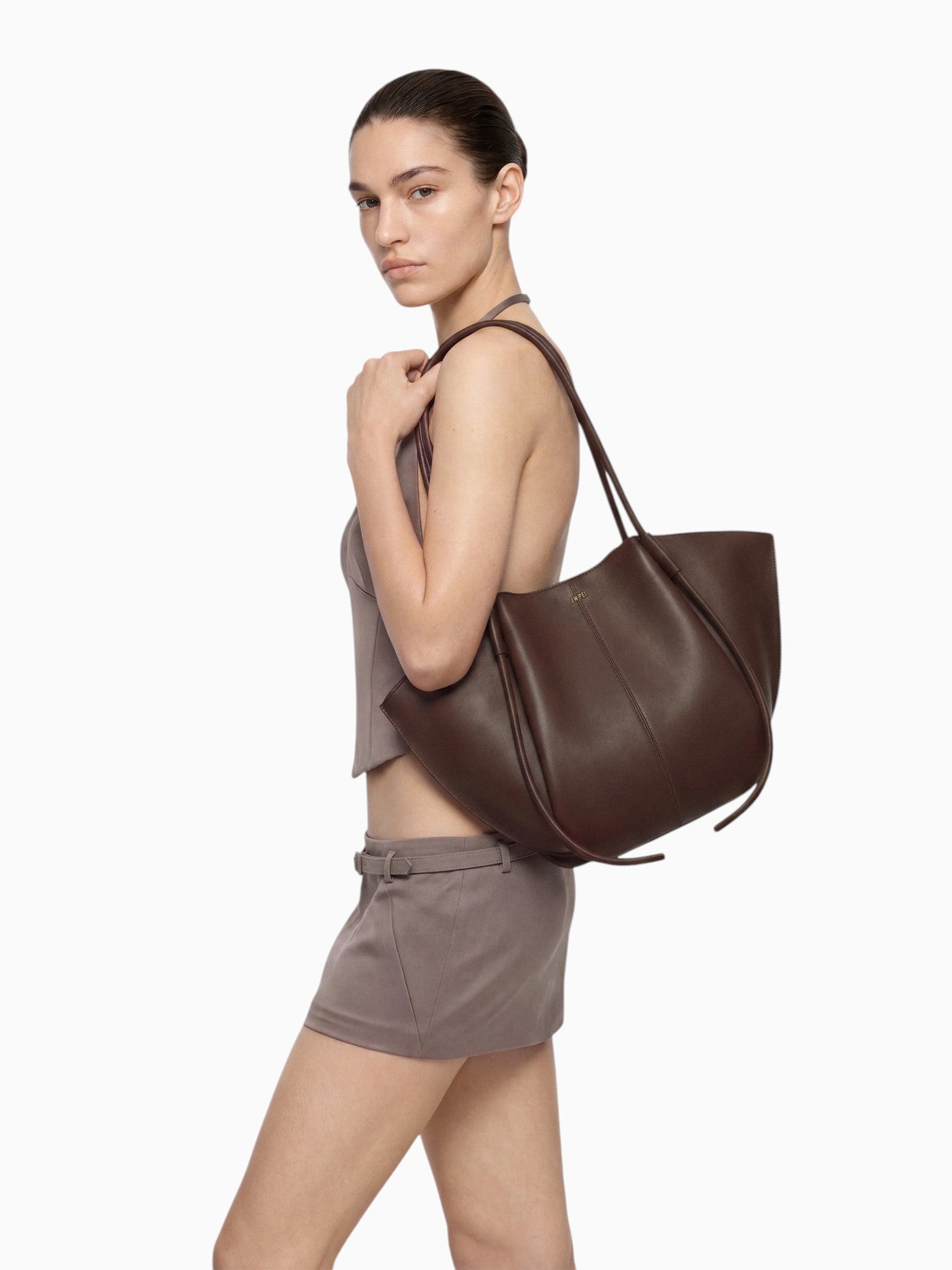 Nala Tote Bag Dark Brown Dark Brown