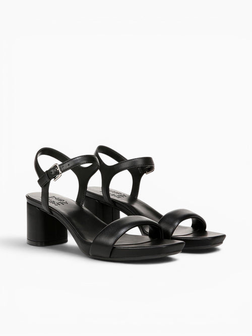 Izzy Black Leather Black / 5 / M