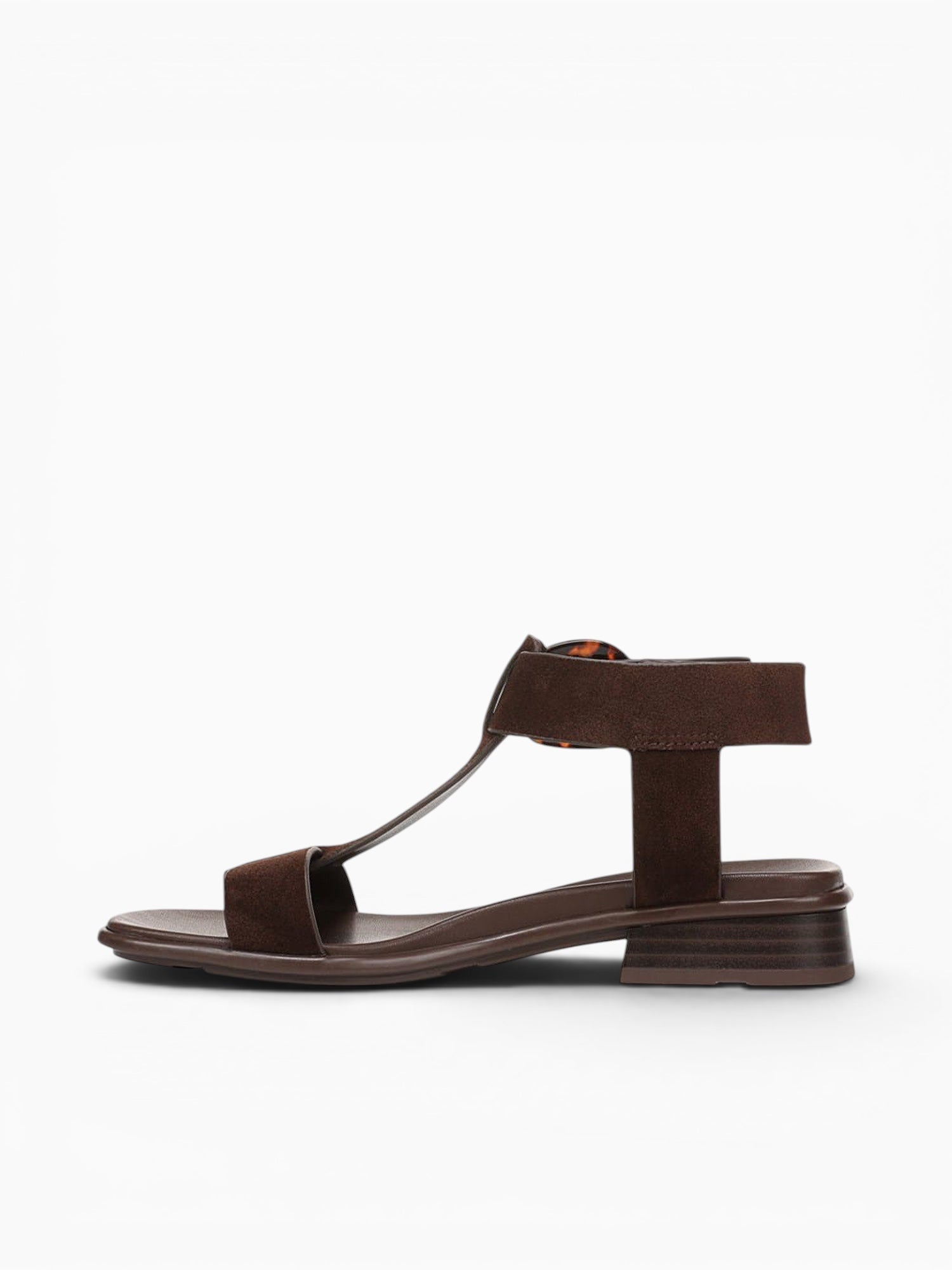 Brandy Chocolate Bar Suede Dark Brown / 5 / M