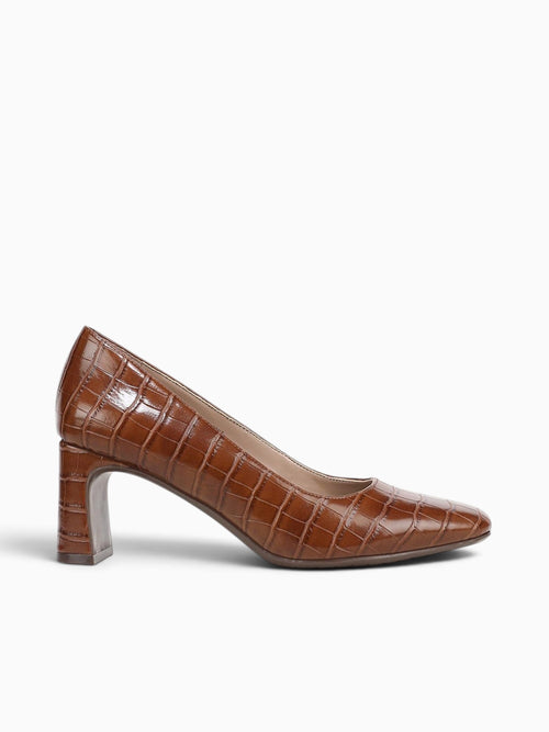 Yuri Cappuccino Croco Brown / 5 / M