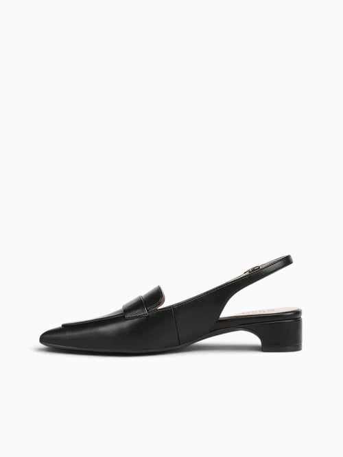 Sloane Black Smooth Black / 5 / M