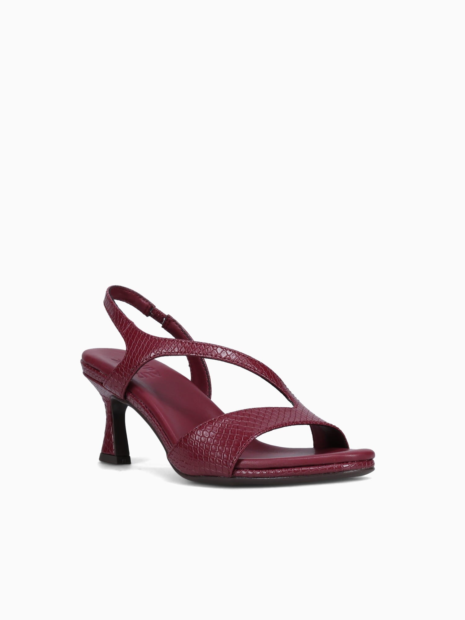 Joriana Cranberry Snake Dark Red / 5 / M