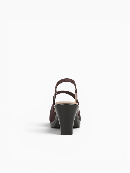 Evoke Chocolate Plum Fabric Black / 5 / M