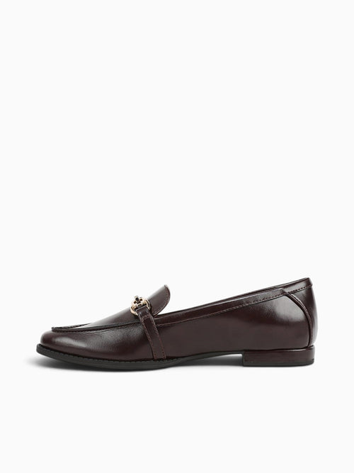 Francine Chocolate Plum Smooth Dark Brown / 5 / M
