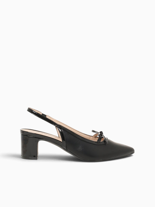 Maisy Black Smooth Black / 5 / M
