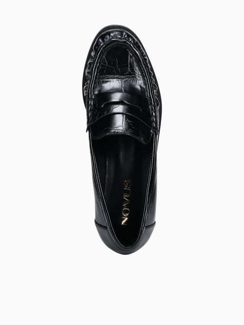 Tabita Black Shine Nappa Black / 5 / M