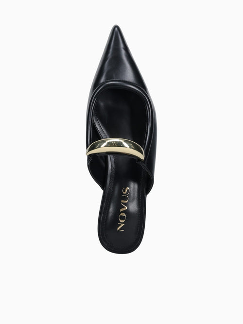 Gael Black Shine Nappa Black / 5 / M