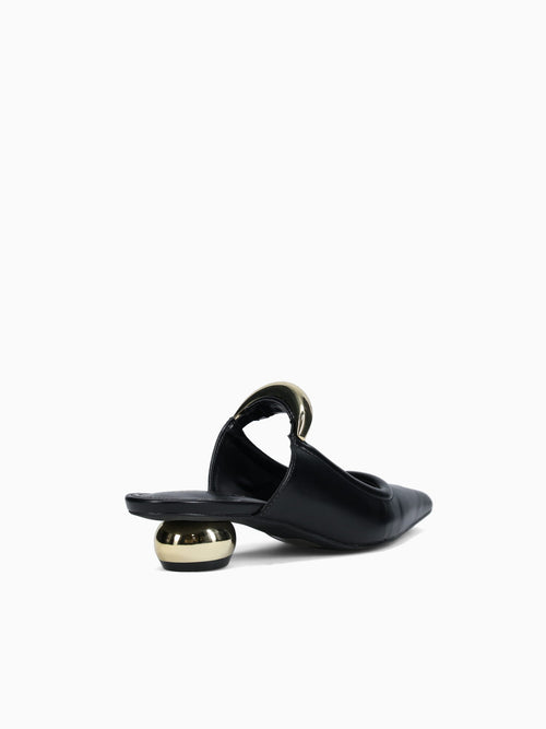Gael Black Shine Nappa Black / 5 / M