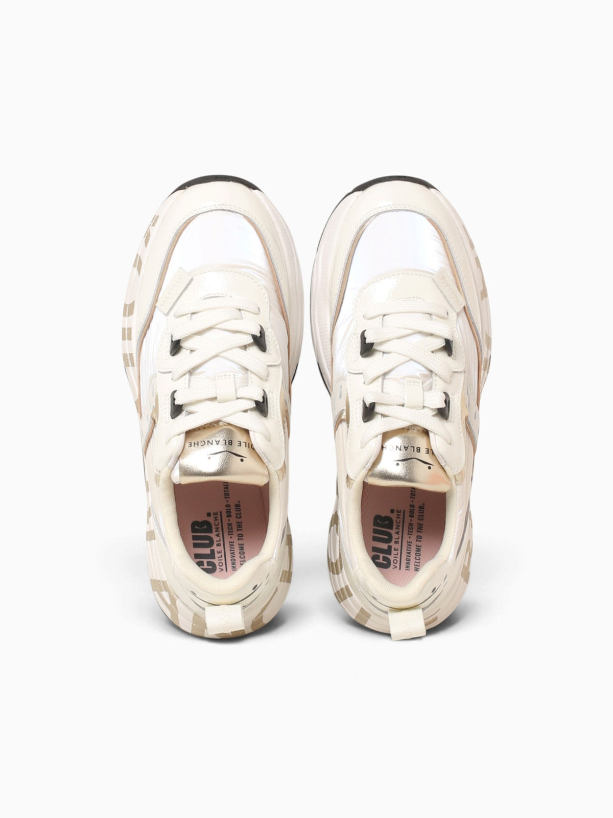 Club 105 White Suede Nylon White / 36 / M