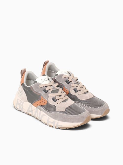 Club 01 Gray Suede Nylon Grey / 41 / M