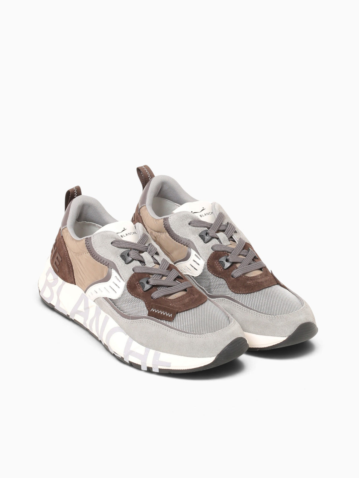 Club 01 Gray Brown suede Nylon Grey / 41 / M