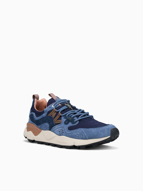 Yamano 3 Man Navy Brown suede Nylon Navy / 41 / M