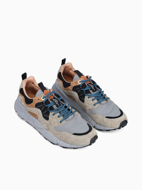 Yamano 3 Man Dk.beige Grey suede Nylon Beige / 41 / M
