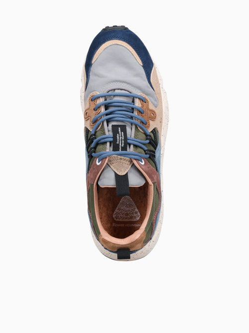 Yamano 3 Man Navy Brown suede Nylon Navy / 41 / M