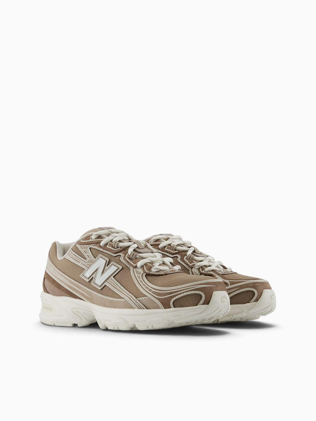 740 Mushroom Leather Mesh leather Mesh Taupe / 4 / M