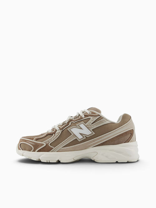 740 Mushroom Leather Mesh leather Mesh Taupe / 4 / M