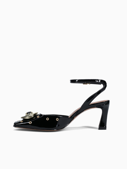 Palu Black Verniz Canvas Black / 5 / M