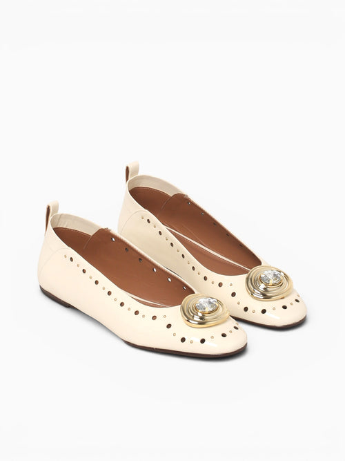 Francis Mist Verniz Canvas Off White / 5 / M