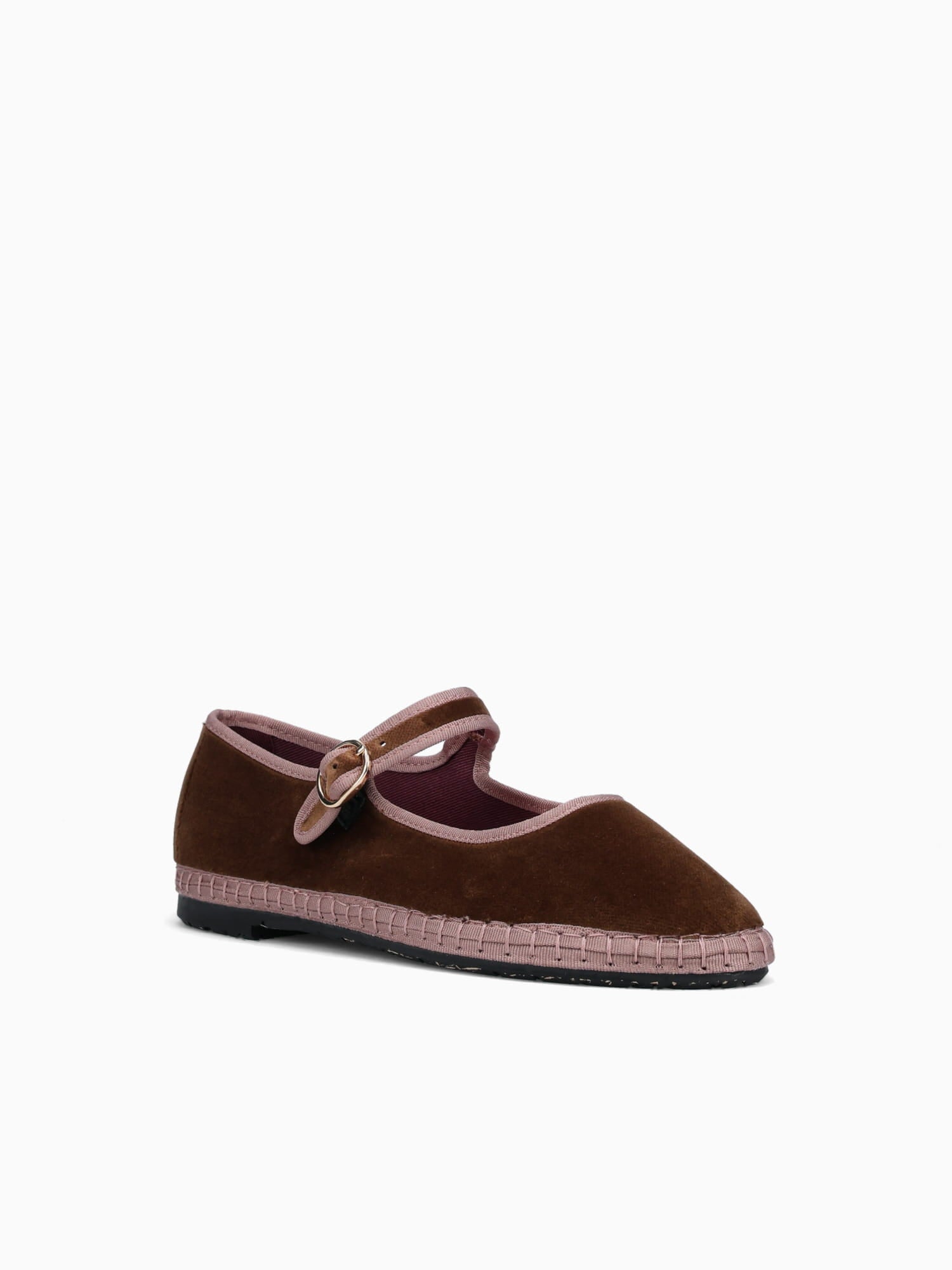 Mary Jane Balthasar Light Brown Velvet Light Brown / 36 / M