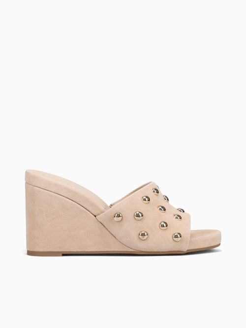 Holta Stud Camel Suede Tan / 6 / M