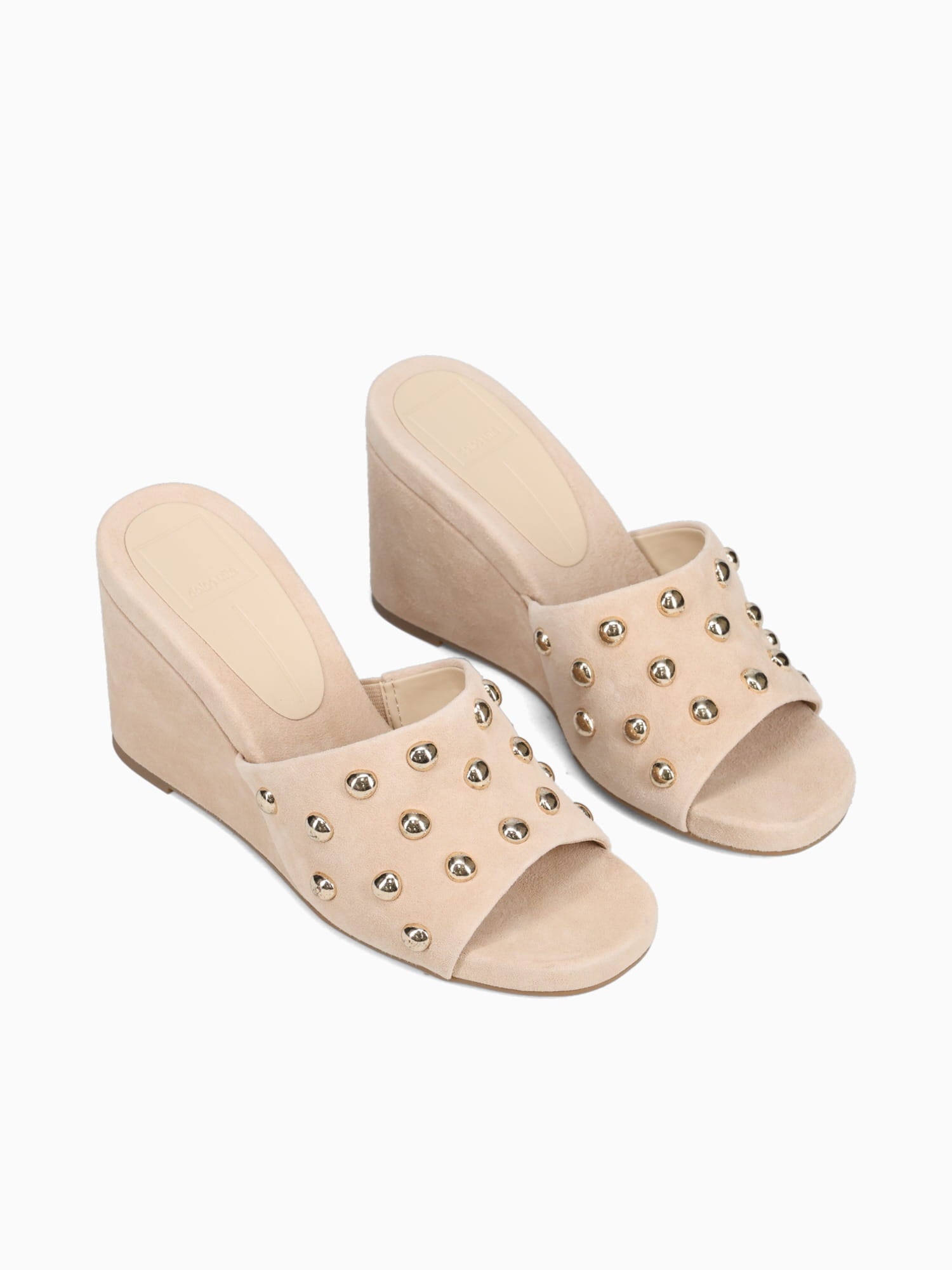 Holta Stud Camel Suede Tan / 6 / M