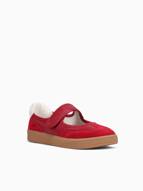 Nanet Crimson Leather Red / 6 / M