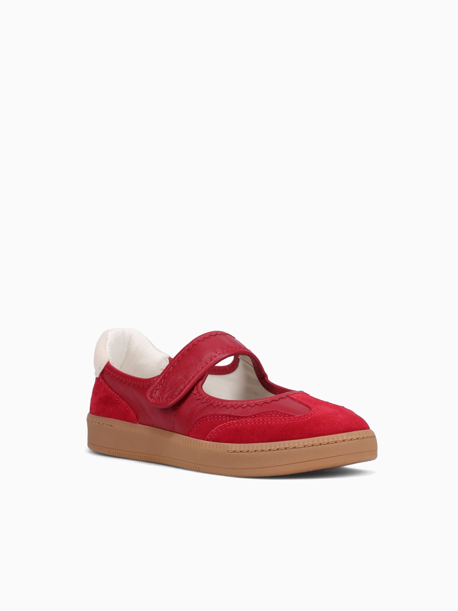 Nanet Crimson Leather Red / 6 / M