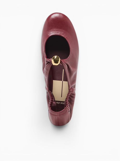 Cornel Oxblood Leather Dark Red / 6 / M