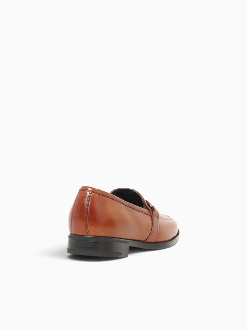 Gibbons Bit Loafer Tan Full Grain Tan / 7 / M