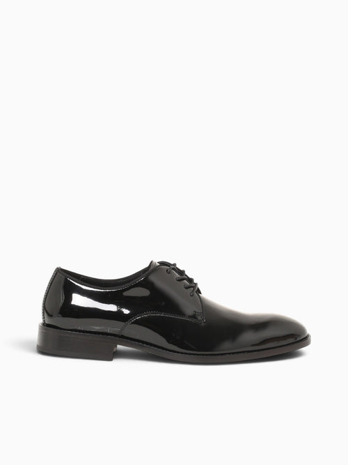 Gavney Plain Toe Black Patent Black / 7 / M