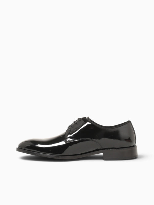 Gavney Plain Toe Black Patent Black / 7 / M