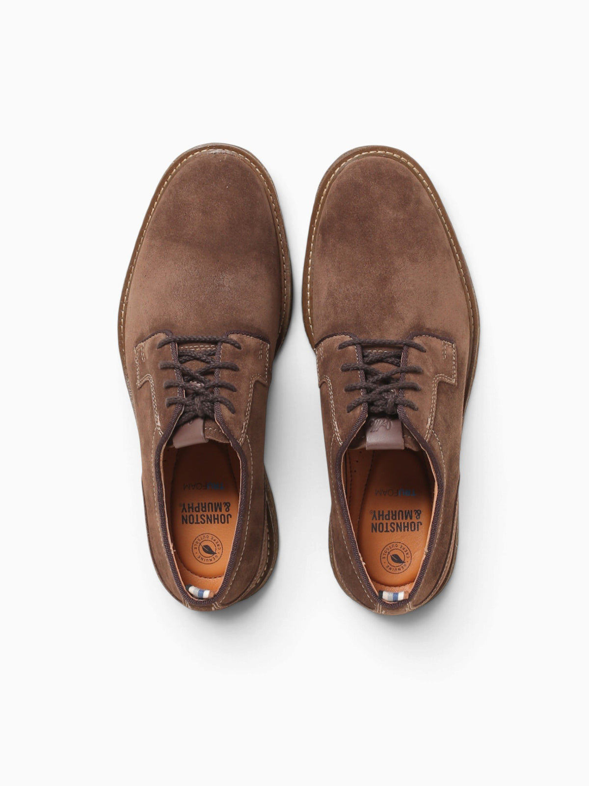 Clint Plain Toe Brown Oiled Suede Brown / 7 / M