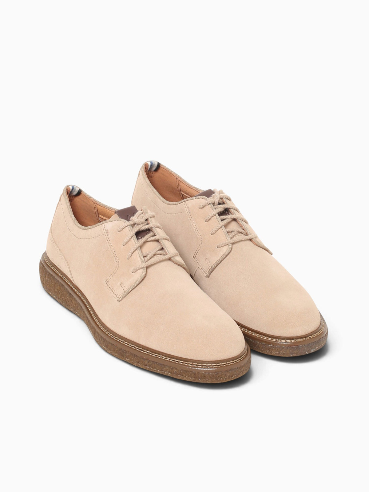 Clint Plain Toe Taupe Oiled Suede Taupe / 7 / M