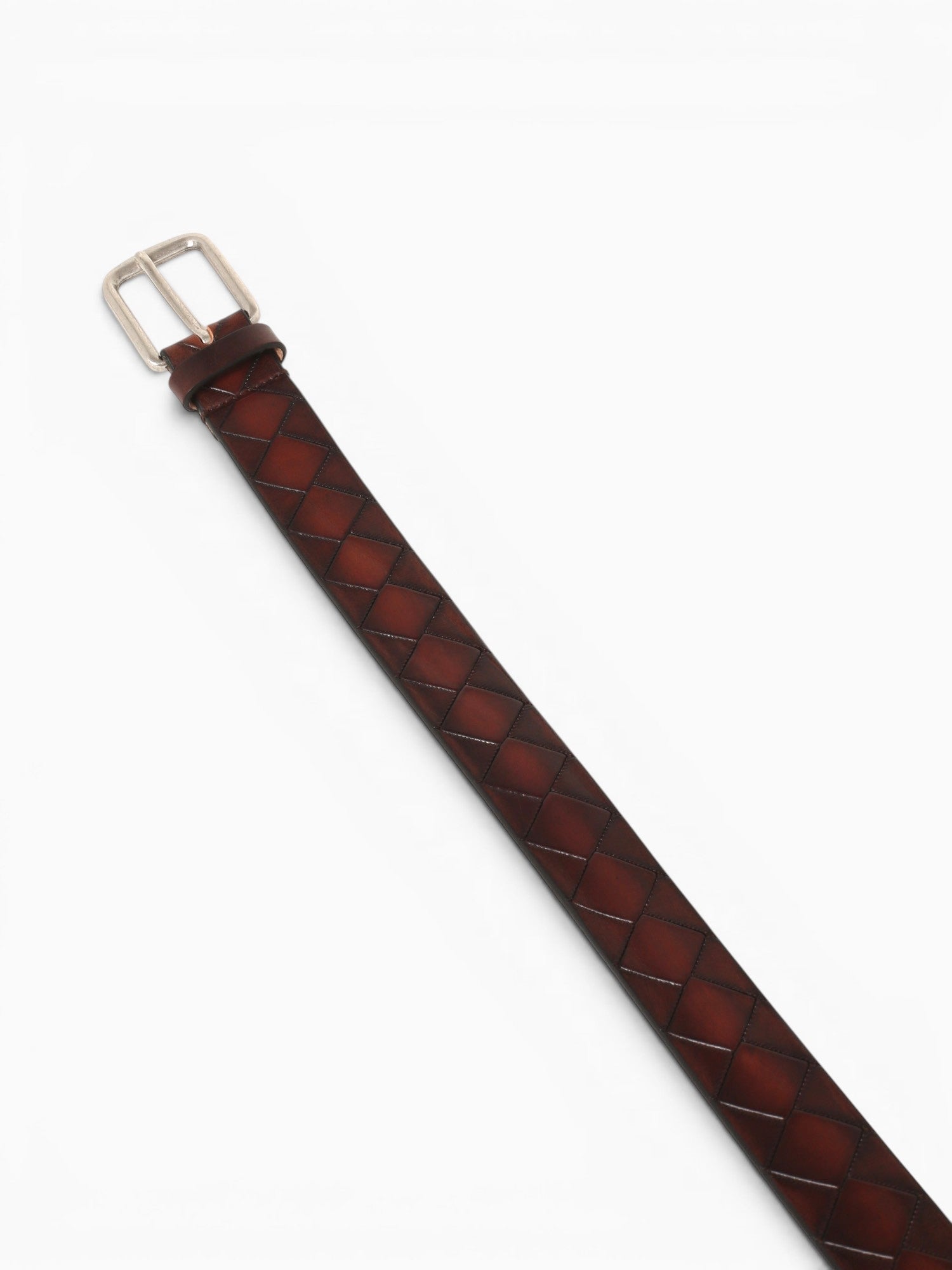 Basktweave Belt Tan Leather Tan / 32
