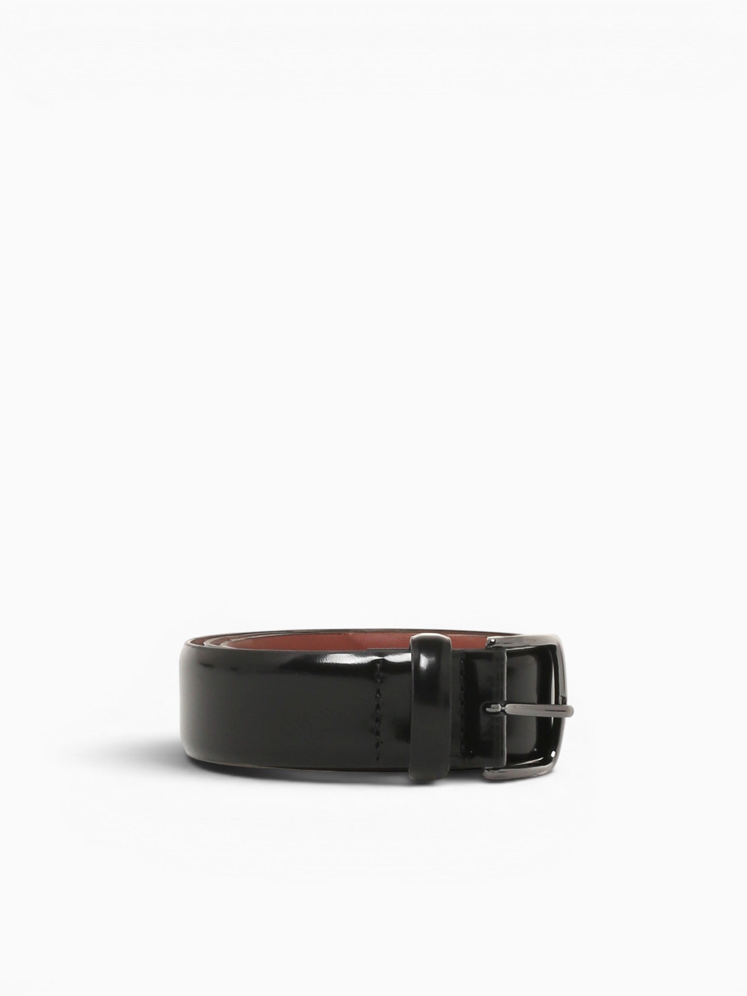 Upton Dress Leather Belt Black Leather Black / 32