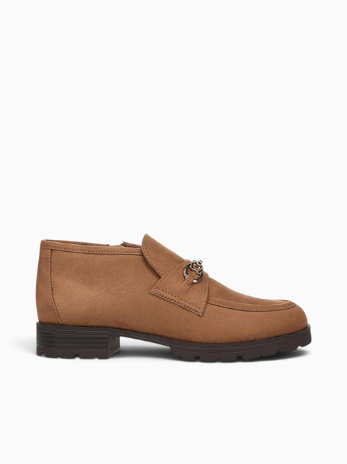 Leila Pecan Tan Suede Tan / 5 / M