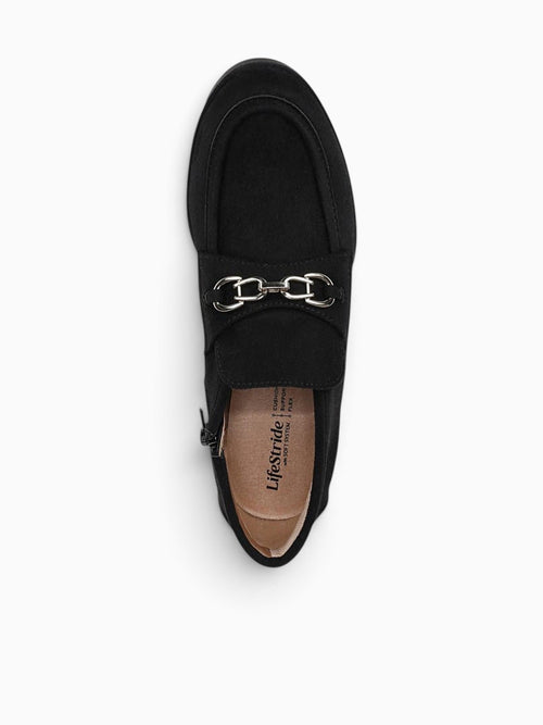 Leila Black Suede Black / 5 / M