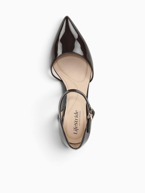 Rylee Dark Chocolate Patent Dark Brown / 5 / M