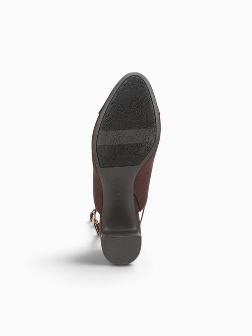 Tessa Chocolate Plum Suede Wine / 5 / M