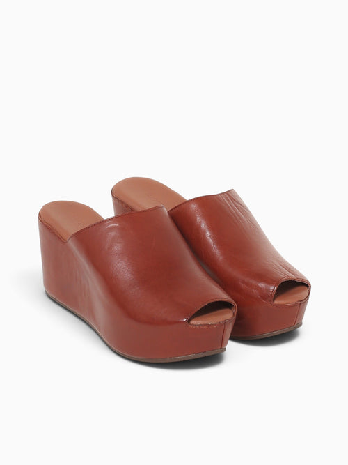 Waan Brown Leather Brown / 5 / M