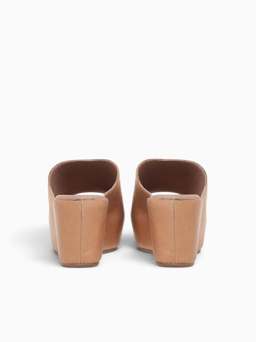 Waan Taupe Leather Taupe / 5 / M