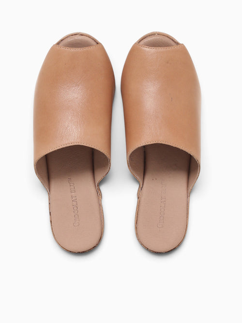 Waan Taupe Leather Taupe / 5 / M