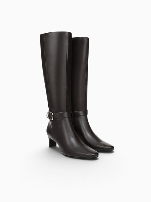 Faris Dark Chocolate Smooth Dark Brown / 5 / M
