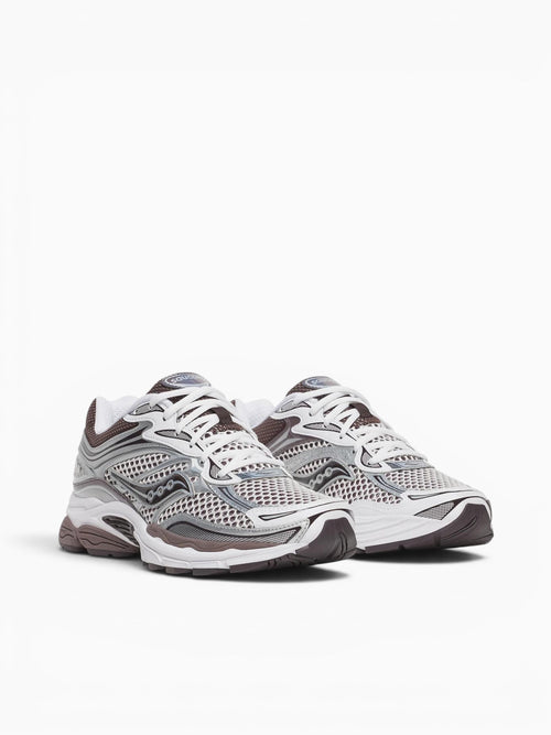 Progrid Omni 9 White Brown leather Mesh Brown / 8 / M